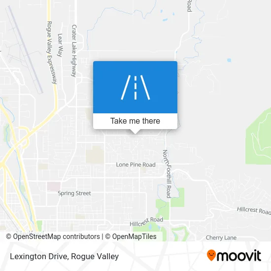 Lexington Drive map