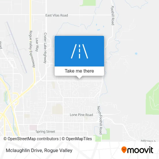 Mclaughlin Drive map
