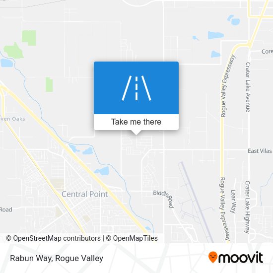 Mapa de Rabun Way