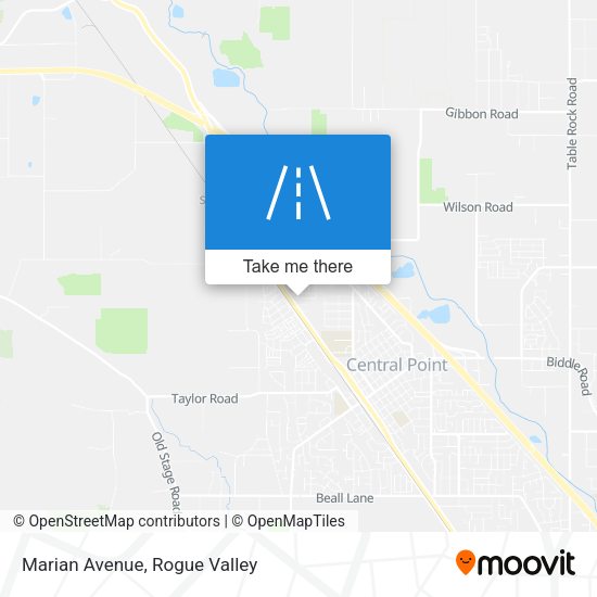 Mapa de Marian Avenue