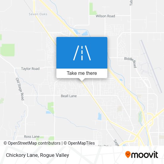 Chickory Lane map