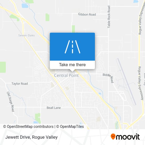 Mapa de Jewett Drive