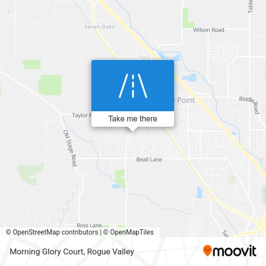 Morning Glory Court map