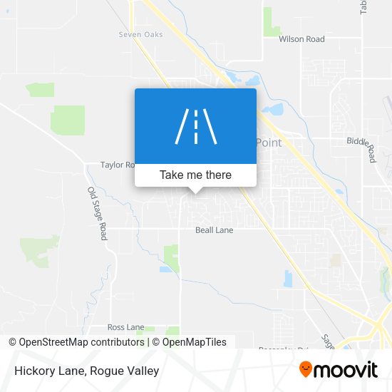 Mapa de Hickory Lane