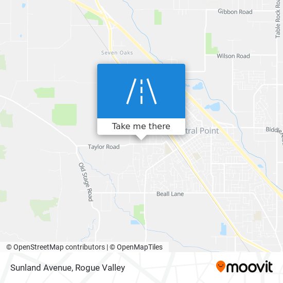 Sunland Avenue map