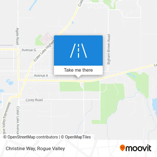 Christine Way map