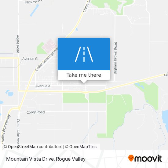 Mapa de Mountain Vista Drive