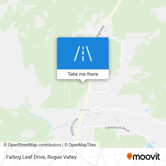 Falling Leaf Drive map