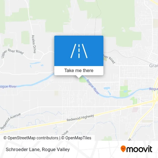 Schroeder Lane map