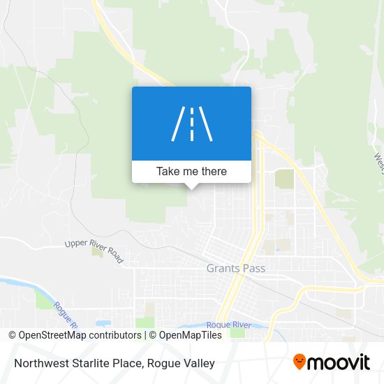 Mapa de Northwest Starlite Place