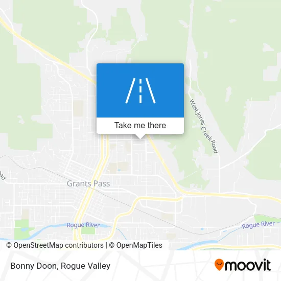 Bonny Doon map