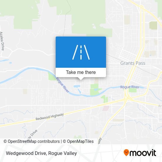 Wedgewood Drive map