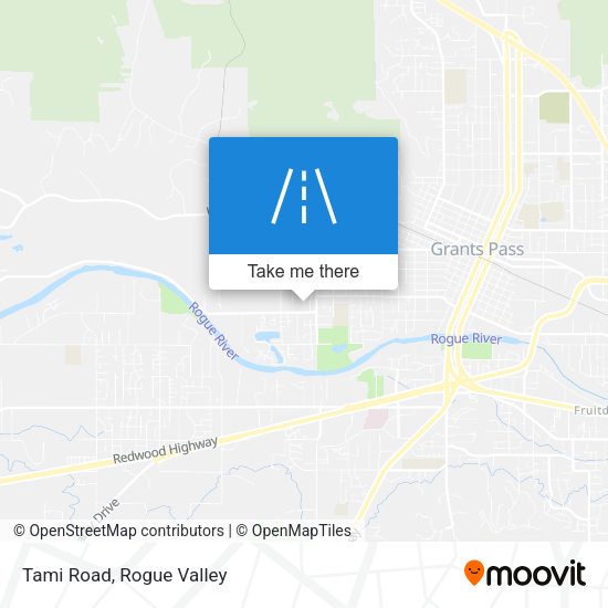 Mapa de Tami Road