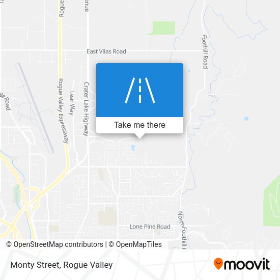 Mapa de Monty Street