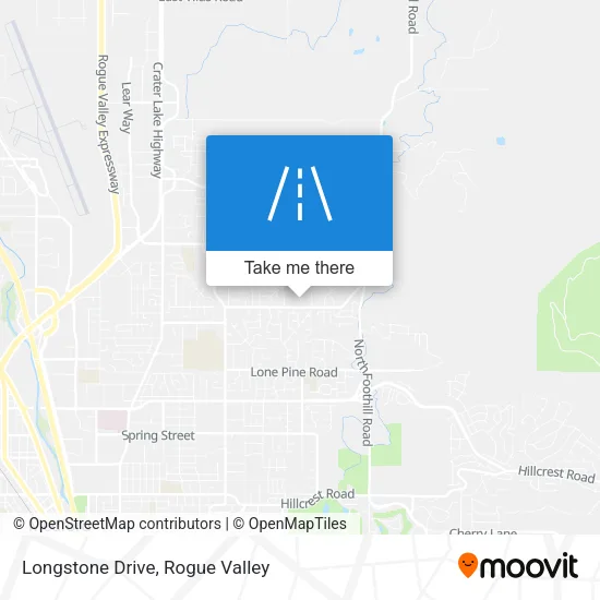 Longstone Drive map