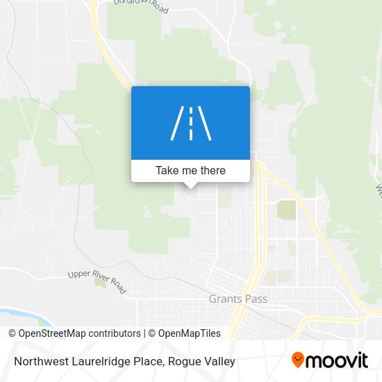 Northwest Laurelridge Place map