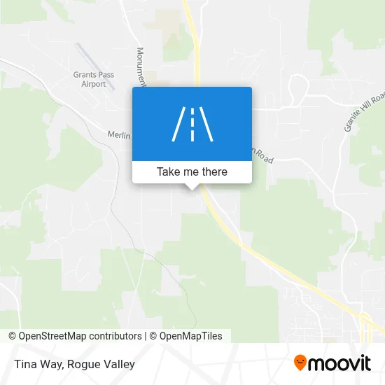 Tina Way map