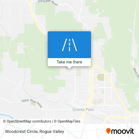 Mapa de Woodcrest Circle