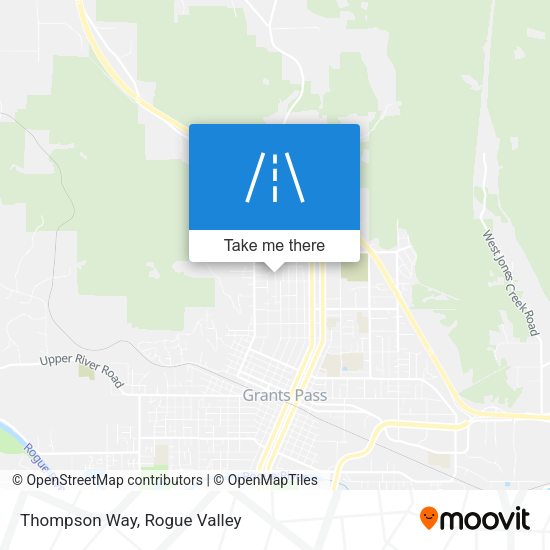 Mapa de Thompson Way