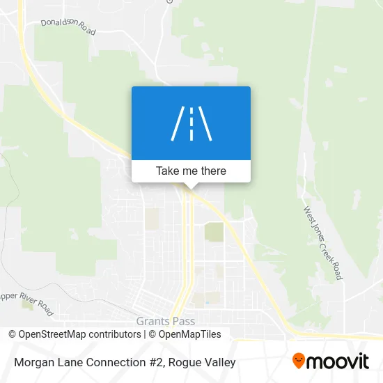 Morgan Lane Connection #2 map