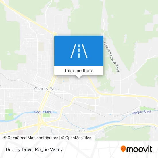 Dudley Drive map