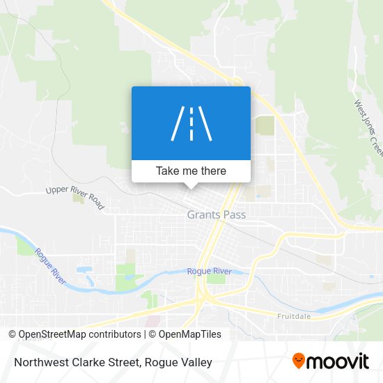 Mapa de Northwest Clarke Street