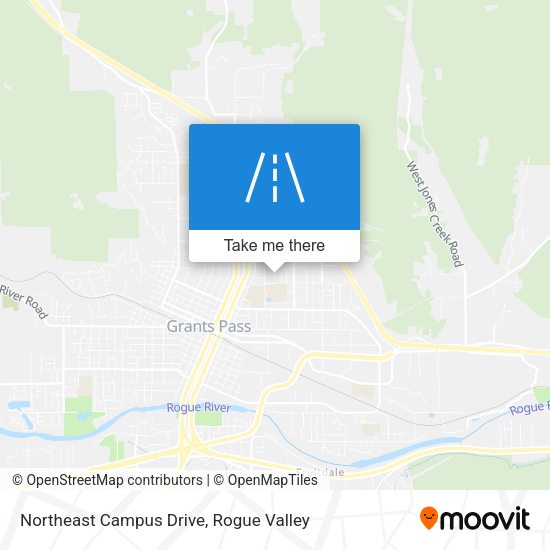 Northeast Campus Drive map