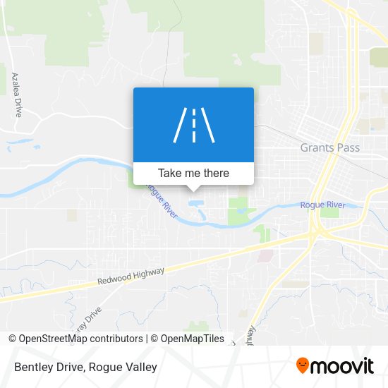 Bentley Drive map