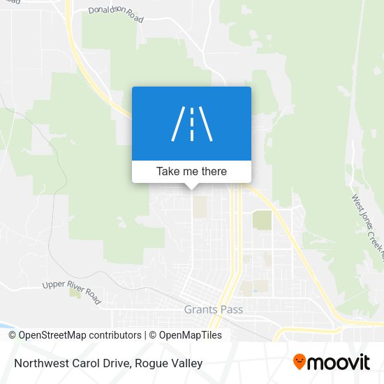 Mapa de Northwest Carol Drive