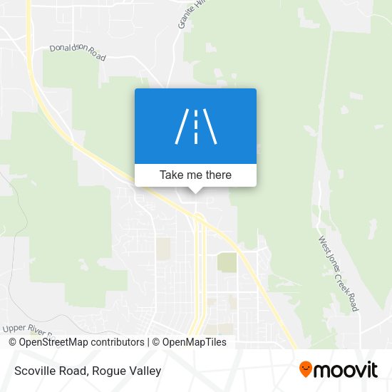 Mapa de Scoville Road
