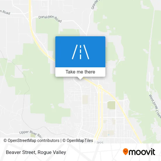 Beaver Street map