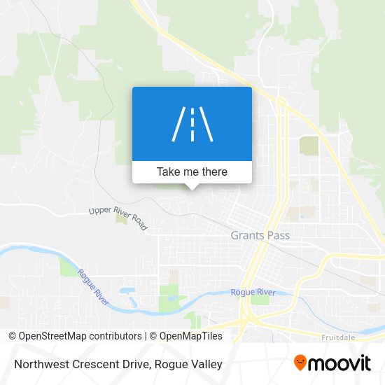 Mapa de Northwest Crescent Drive
