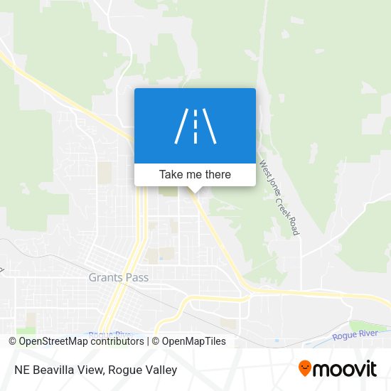 NE Beavilla View map