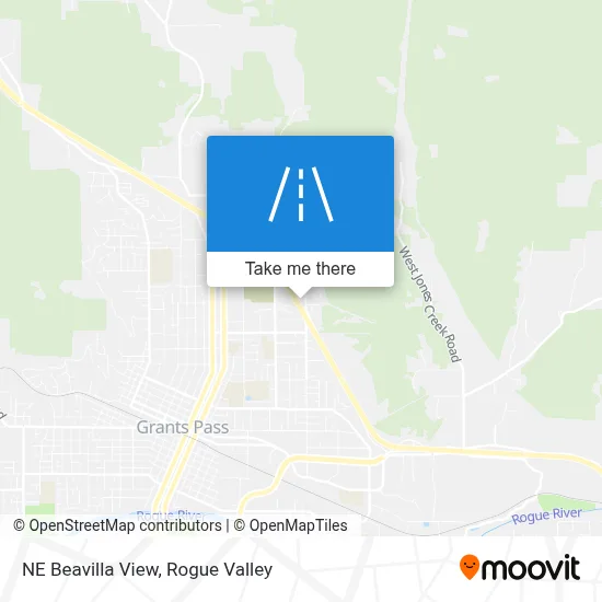 NE Beavilla View map