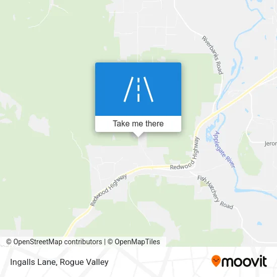 Ingalls Lane map