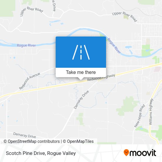 Scotch Pine Drive map