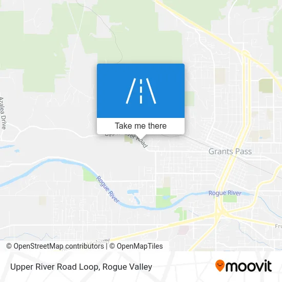 Upper River Road Loop map