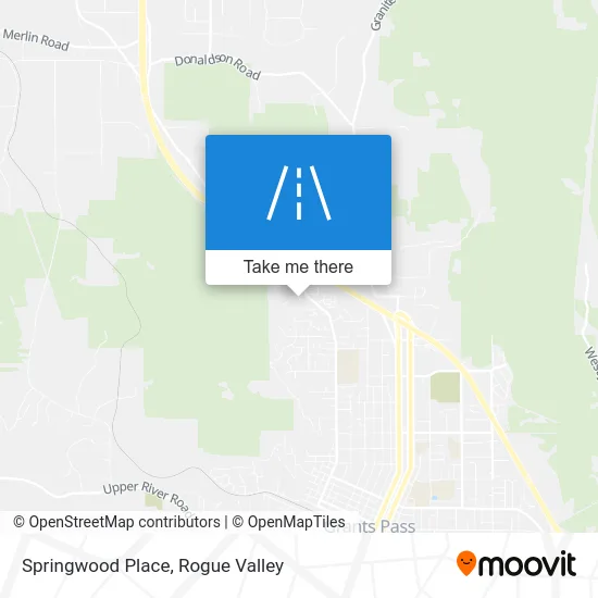 Springwood Place map