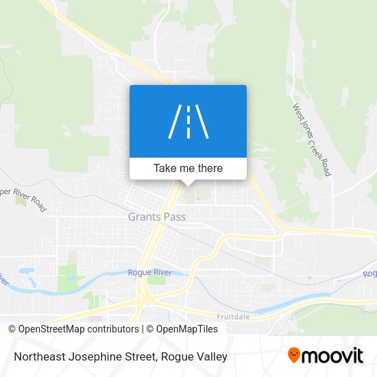 Mapa de Northeast Josephine Street