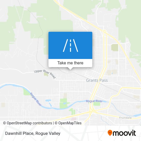 Dawnhill Place map