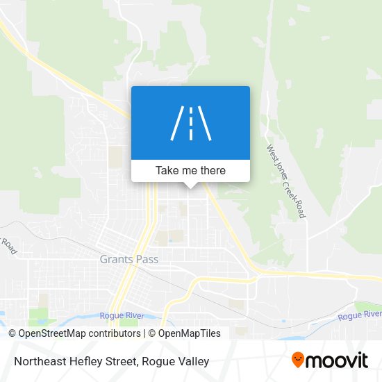 Mapa de Northeast Hefley Street