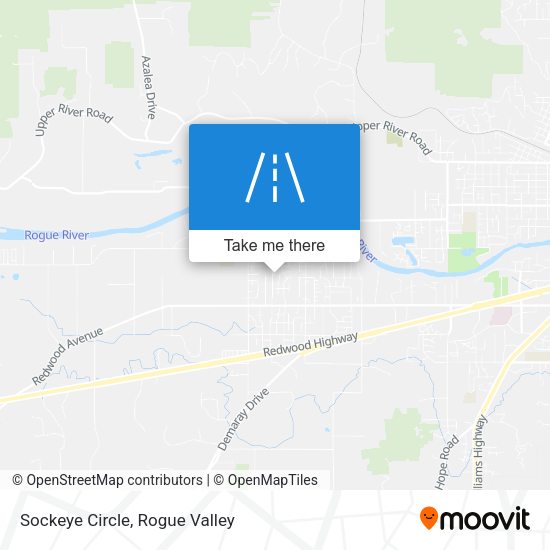 Sockeye Circle map