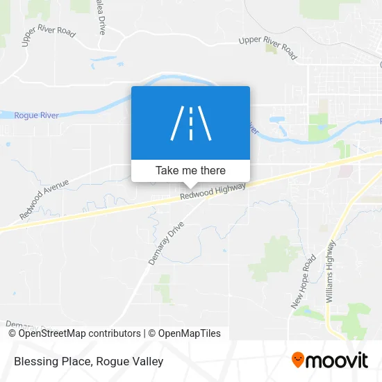 Blessing Place map