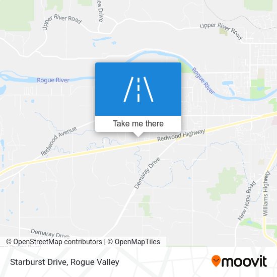 Starburst Drive map