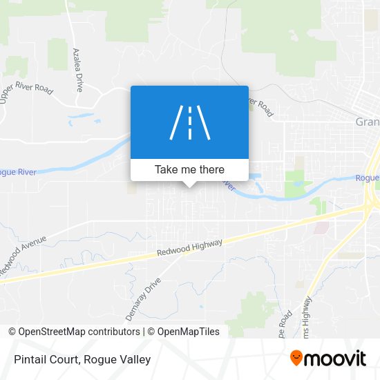 Pintail Court map