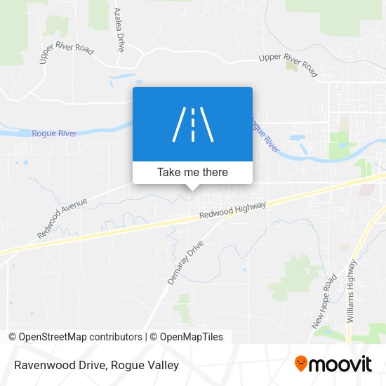 Mapa de Ravenwood Drive
