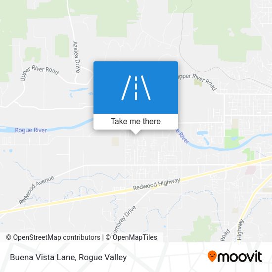 Buena Vista Lane map
