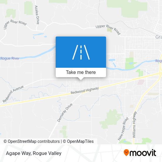 Mapa de Agape Way