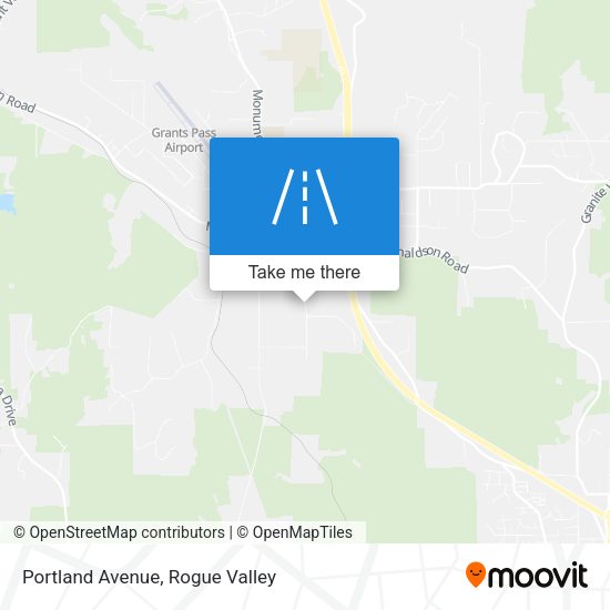 Portland Avenue map