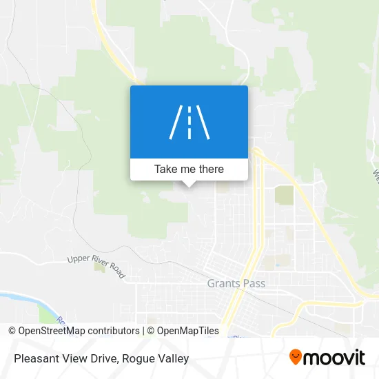 Pleasant View Drive map